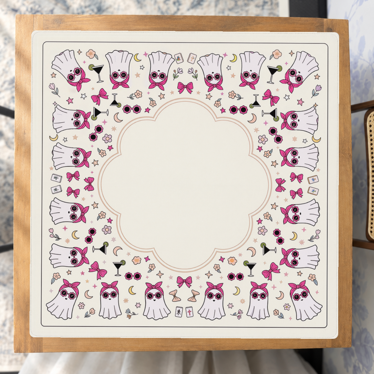 Mahjong by SI™ Girls Night Boo Mahjong Mat