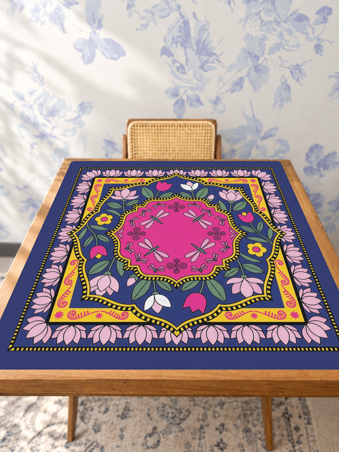 Mahjong by SI™ Dragonfly Enchantment Mahjong Mat