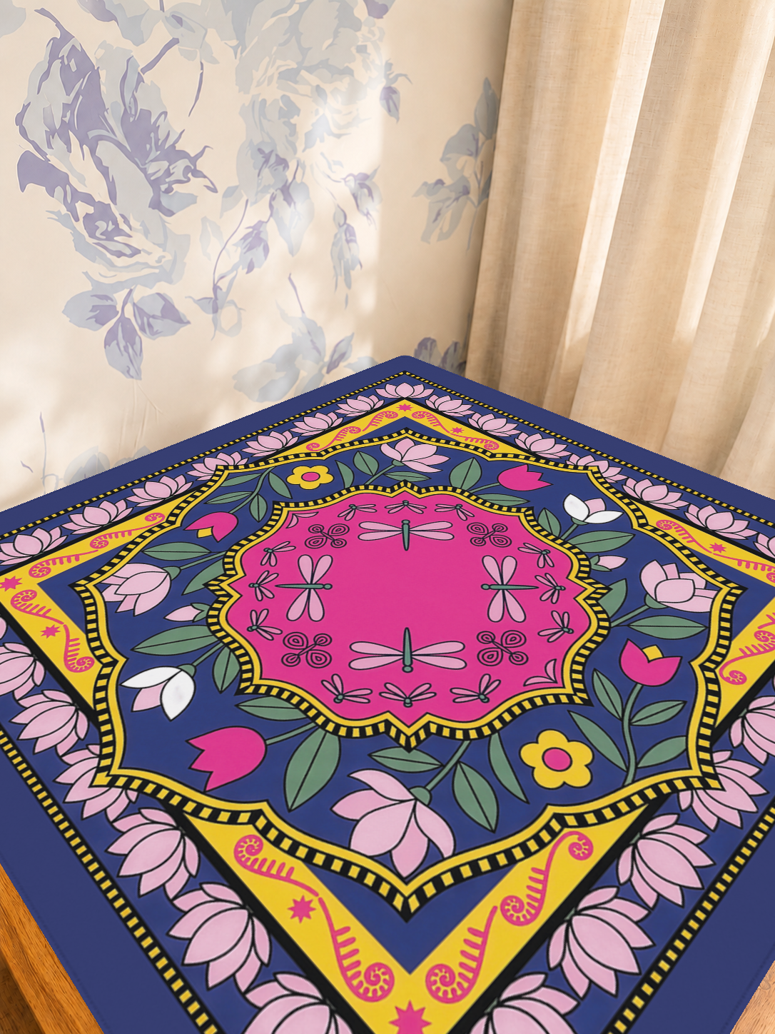 Mahjong by SI™ Dragonfly Enchantment Mahjong Mat