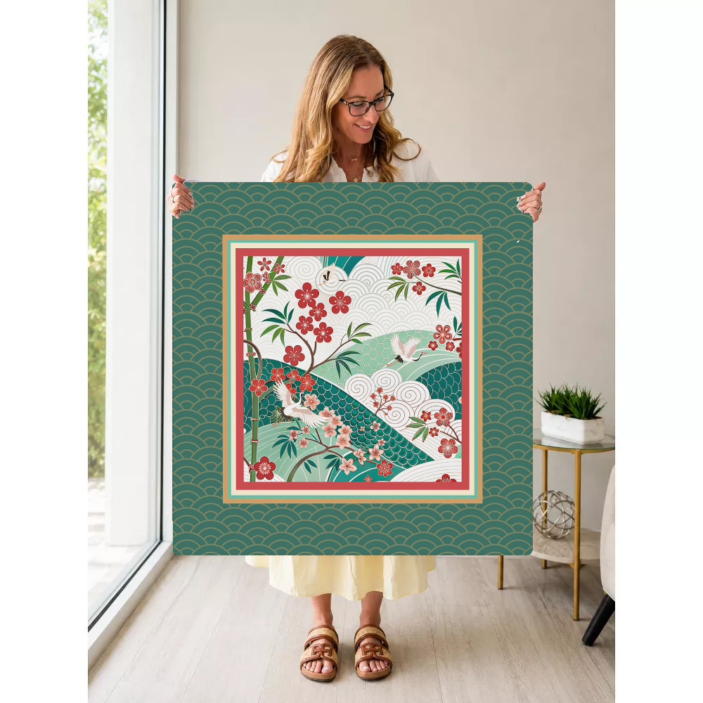 Mahjong by SI™ Flight of the Morning Mahjong Mat