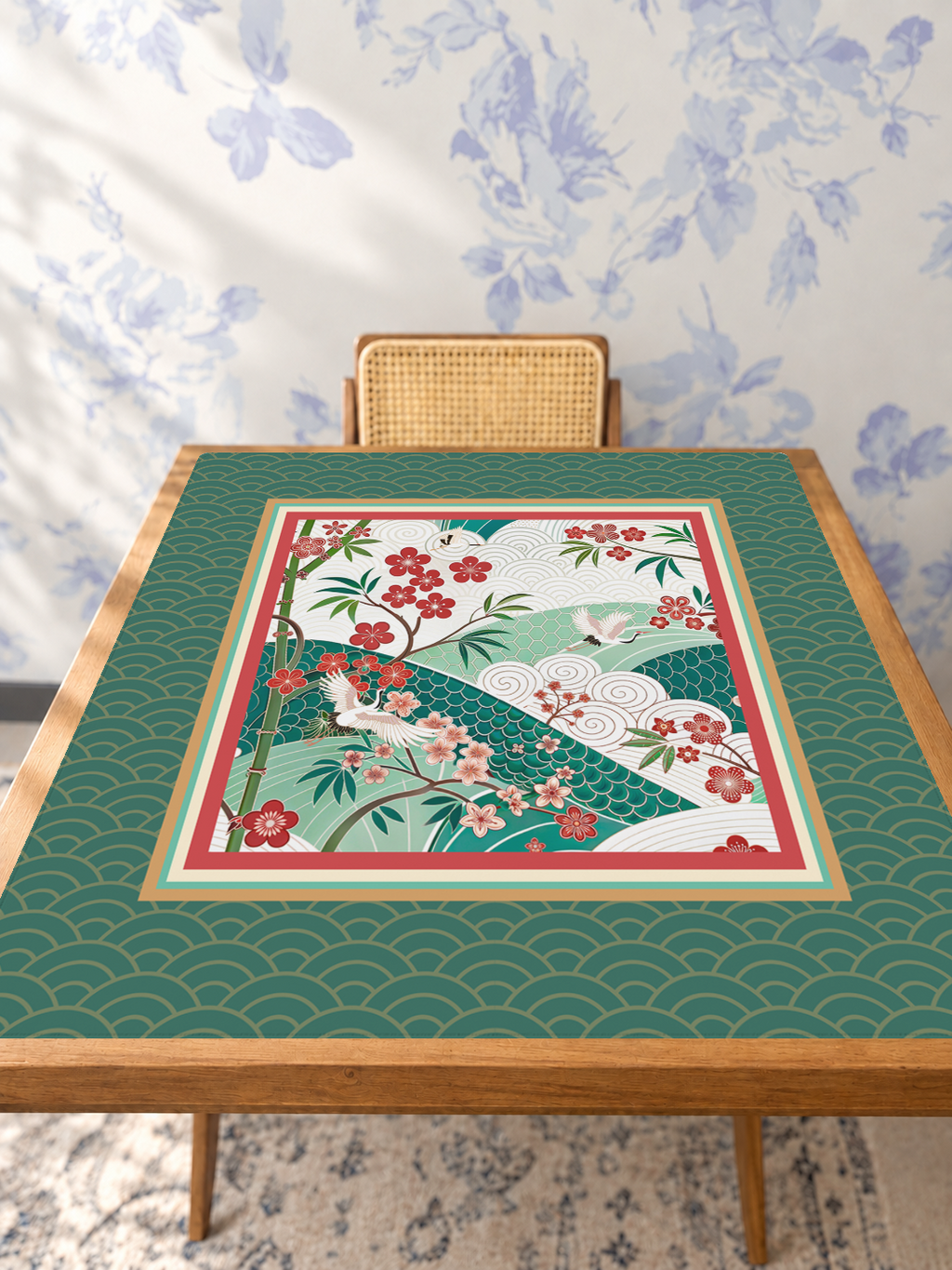 Mahjong by SI™ Flight of the Morning Mahjong Mat