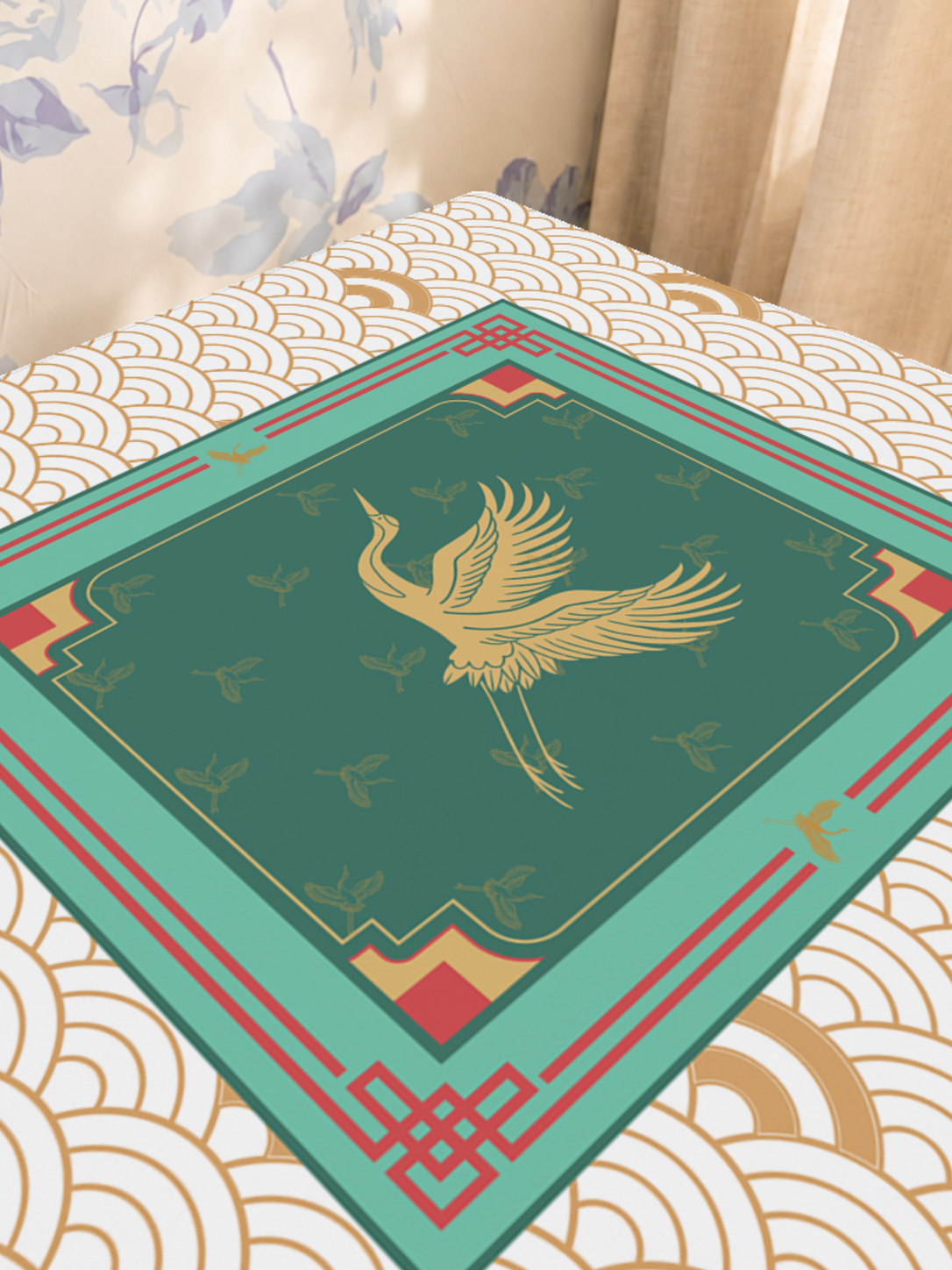 Mahjong by SI™ Wings of Fortune Mahjong Mat