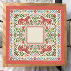 Mahjong by SI™ Tiger Lily Folklore Mahjong Mat