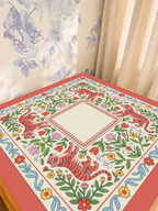 Mahjong by SI™ Tiger Lily Folklore Mahjong Mat