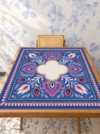 Mahjong by SI™ Folk Dance Florals Mahjong Mat