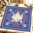 Mahjong by SI™ Folk Dance Florals Mahjong Mat