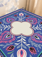 Mahjong by SI™ Folk Dance Florals Mahjong Mat