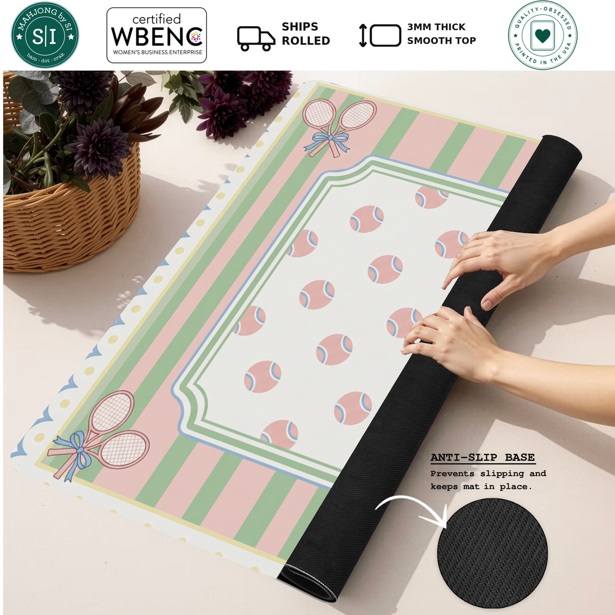 Mahjong by SI™ Ace of Base Mahjong Mat