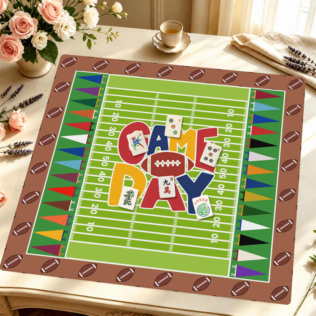 Mahjong by SI™ Tackle the Tiles Mahjong Mat