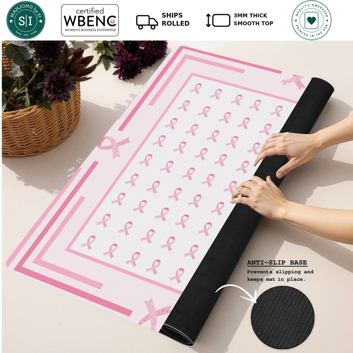 Mahjong by SI™ Rise Together Mahjong Mat