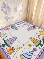 Party Like a Tile Star Mahjong Mat