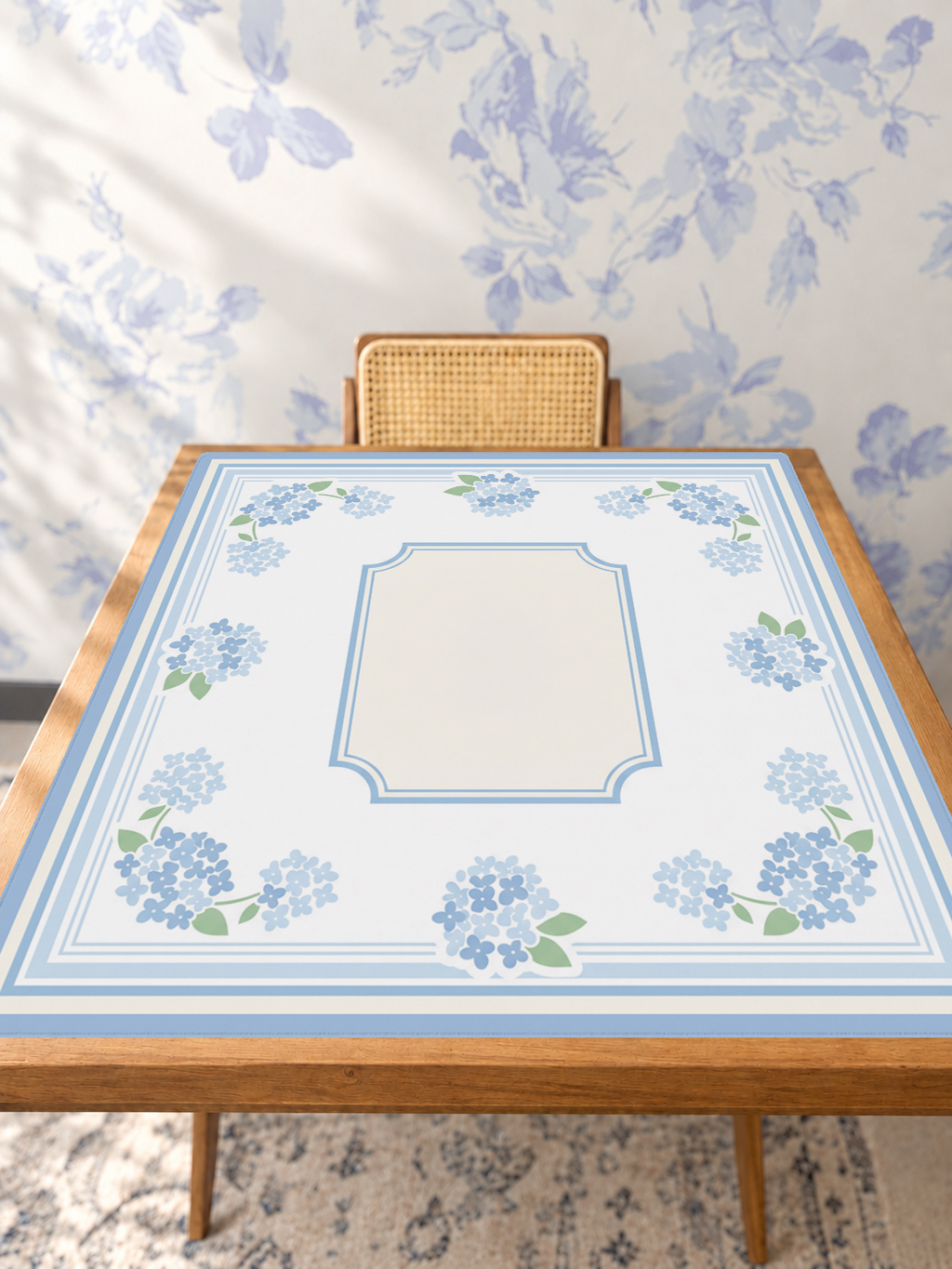 Mahjong by SI™ Hydrangea Hideaway Mahjong Mat