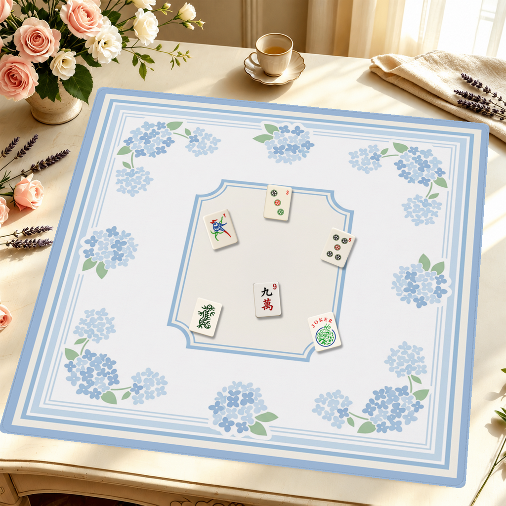 Mahjong by SI™ Hydrangea Hideaway Mahjong Mat