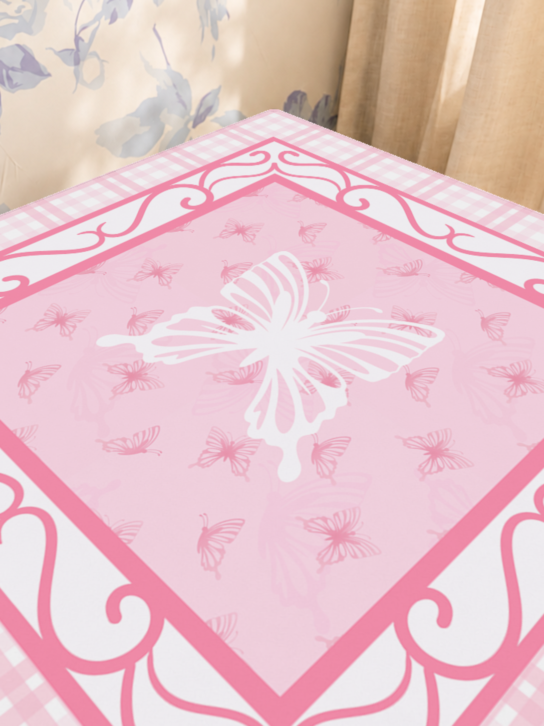 Mahjong by SI™ Love is Like A Butterfly Mahjong Mat