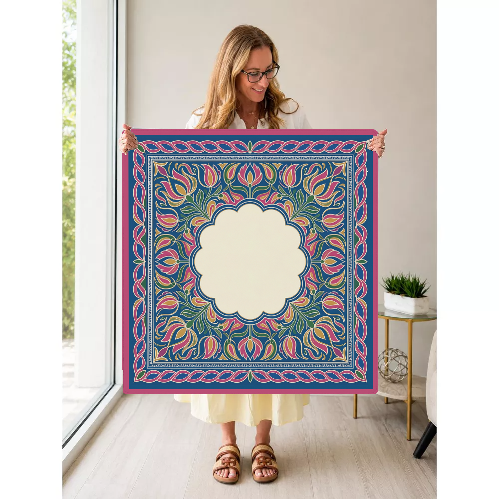 Mahjong by SI™ Tulip Tapestry Mahjong Mat