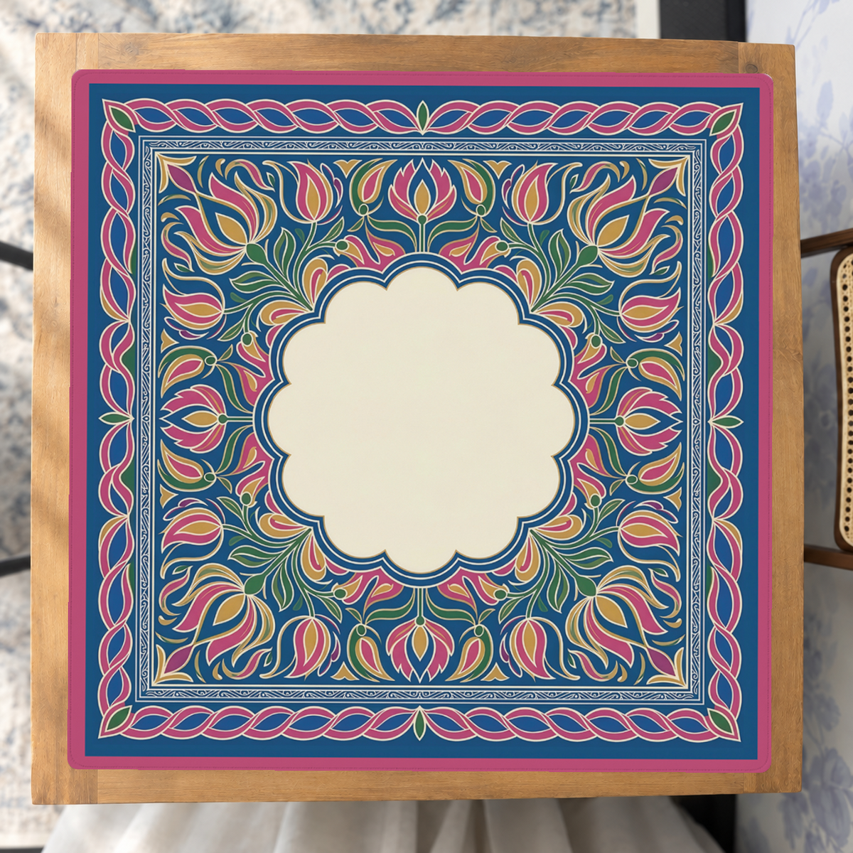 Mahjong by SI™ Tulip Tapestry Mahjong Mat