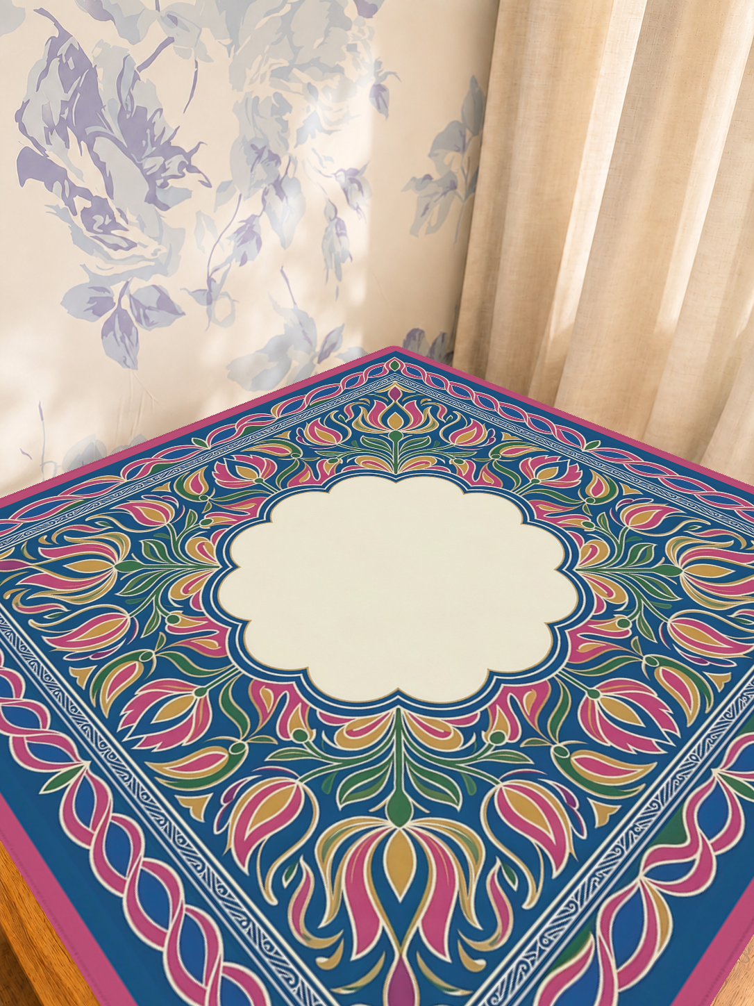 Mahjong by SI™ Tulip Tapestry Mahjong Mat