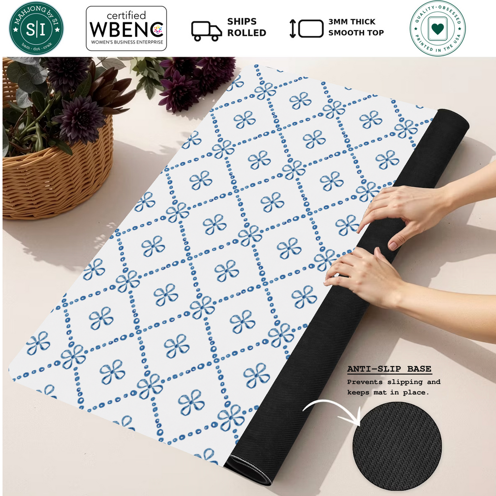 Mahjong by SI™ Knot Your Average Game Mahjong Mat