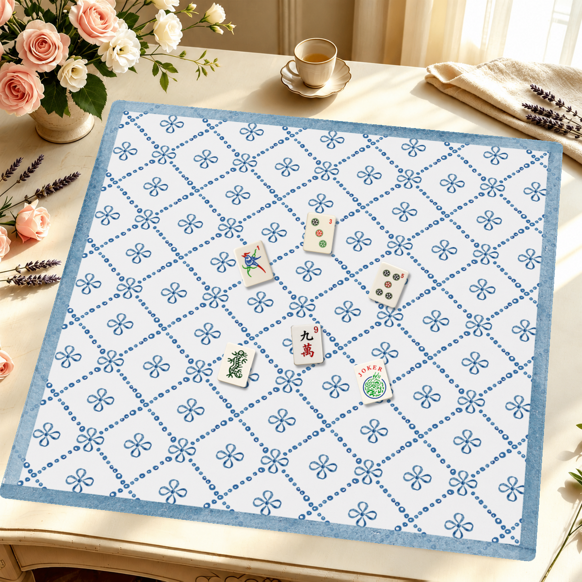 Mahjong by SI™ Knot Your Average Game Mahjong Mat