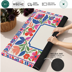 Mahjong by SI™ Floral Fiesta Frame Mahjong Mat