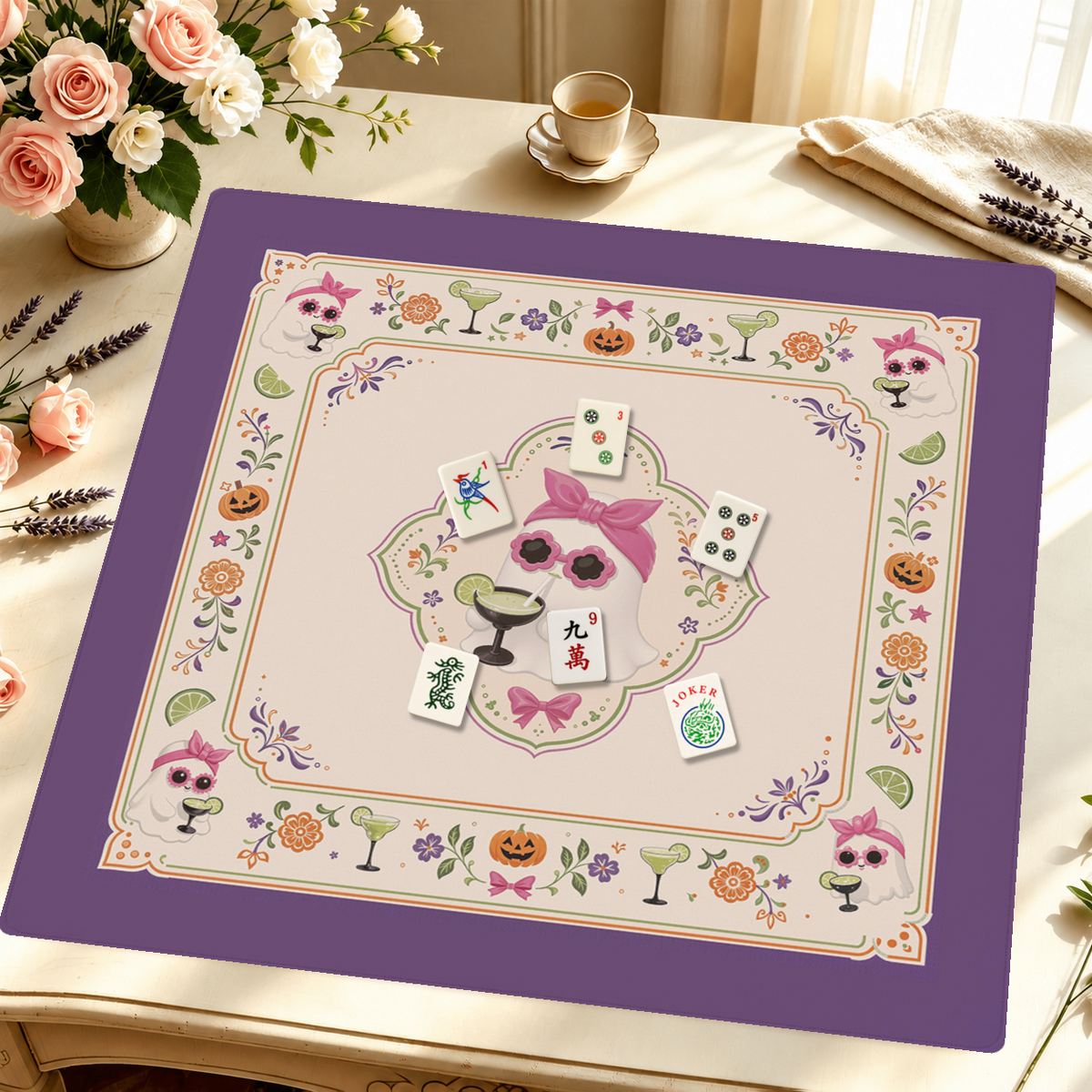 Mahjong by SI™ Boo-garita Bash Mahjong Mat