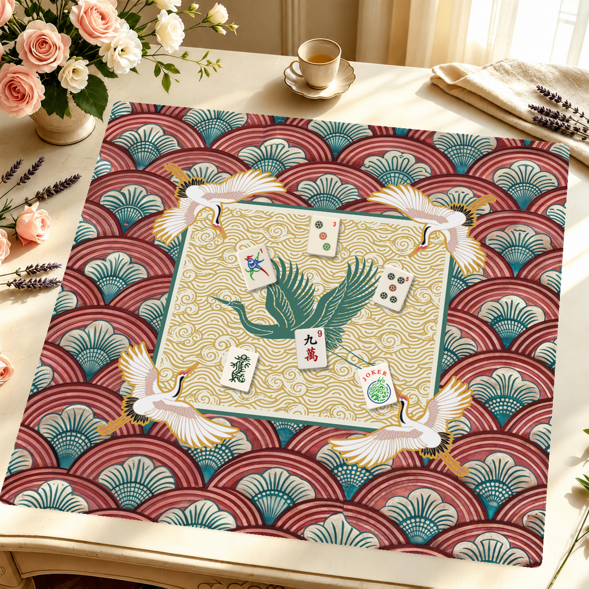 Mahjong by SI™ Crossing the Sky Mahjong Mat