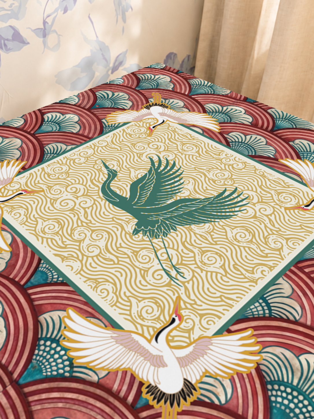 Mahjong by SI™ Crossing the Sky Mahjong Mat