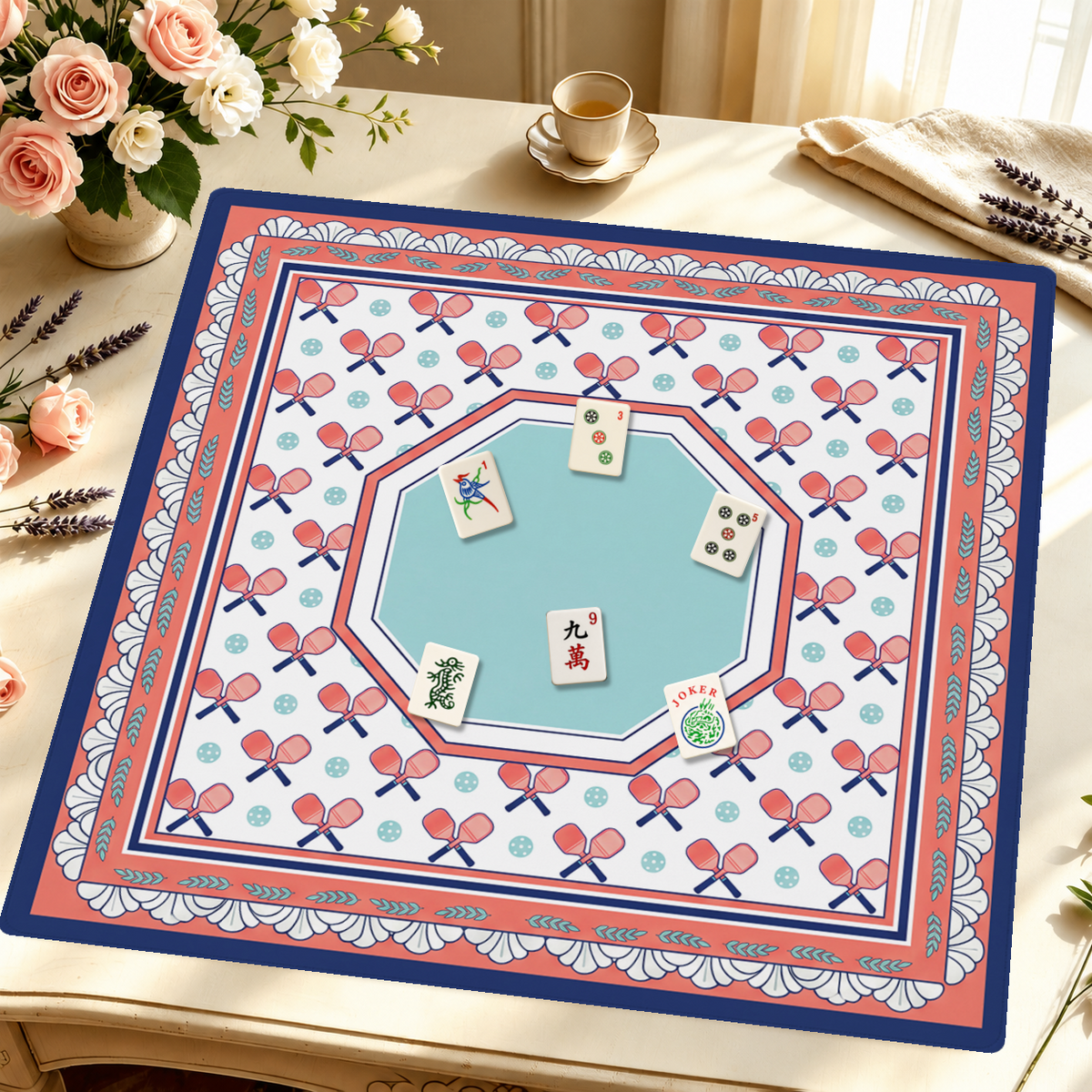 Mahjong by SI™ Advantage Coral Mahjong Mat