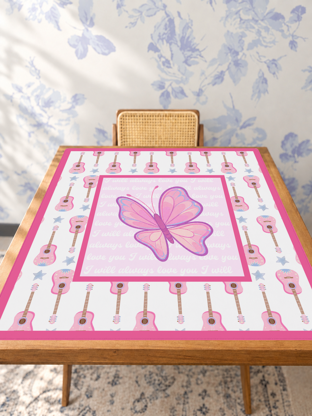 Mahjong by SI™ Six String Serenade Mahjong Mat
