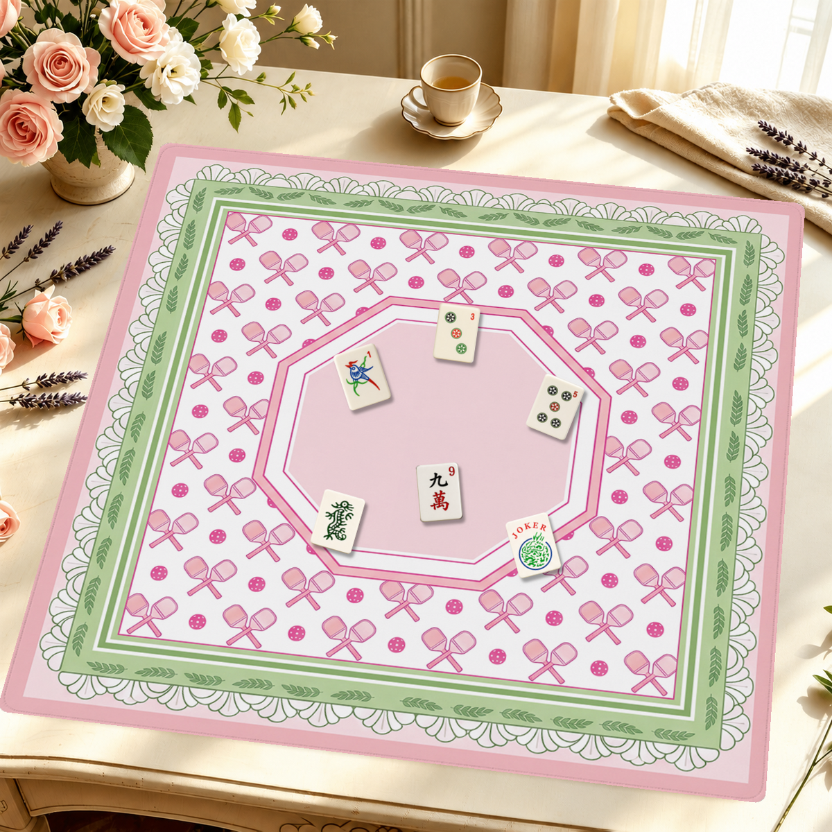 Mahjong by SI™ Game Set Match Mahjong Mat
