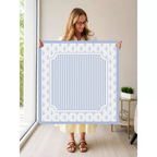 Mahjong by SI™ Cornflower Cabana Mahjong Mat