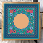 Mahjong by SI™ Chain Reaction Blooms Mahjong Mat