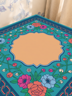 Mahjong by SI™ Chain Reaction Blooms Mahjong Mat