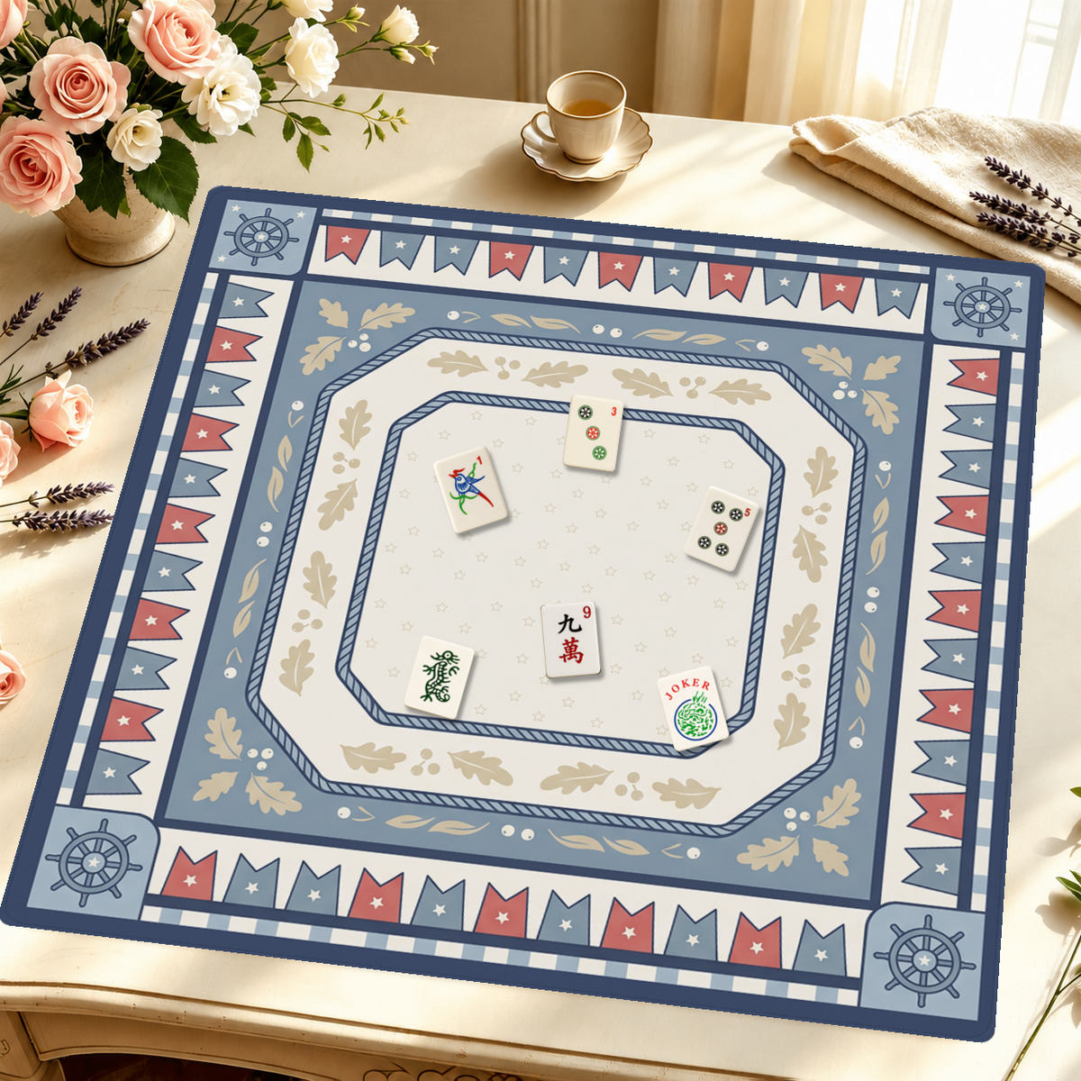 Mahjong by SI™ Anchors Aweigh Mahjong Mat