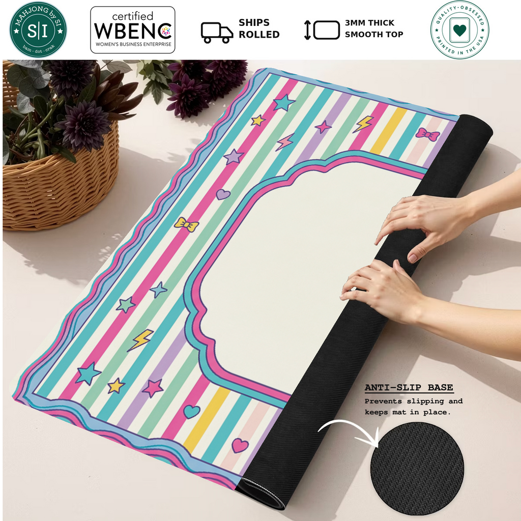 Mahjong by SI™ Confetti Wishes Mahjong Mat