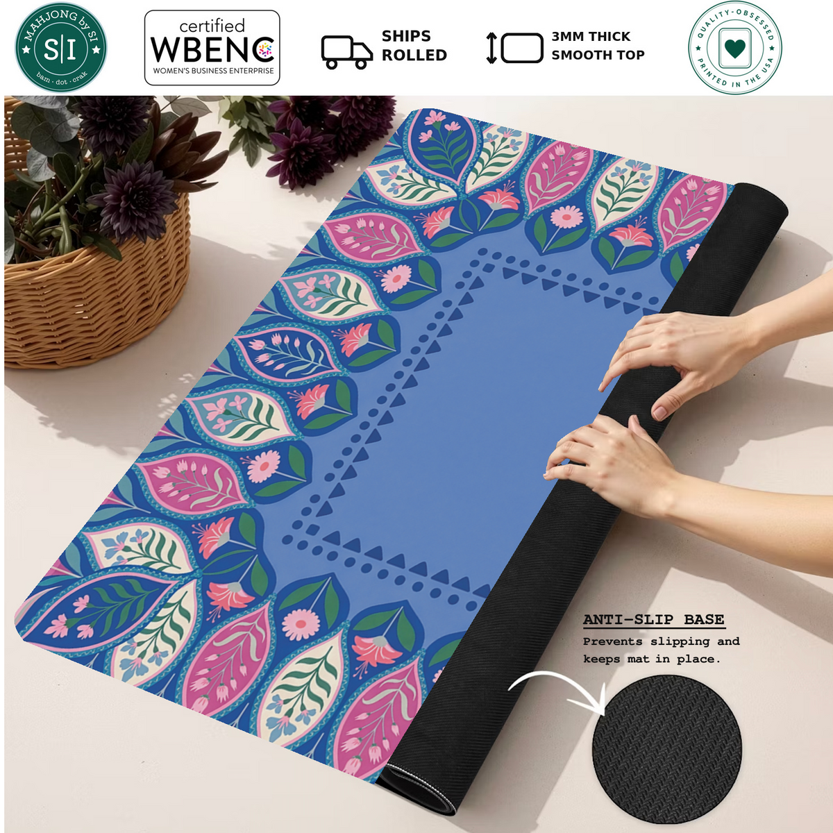 Mahjong by SI™ Pretty in Persia Mahjong Mat