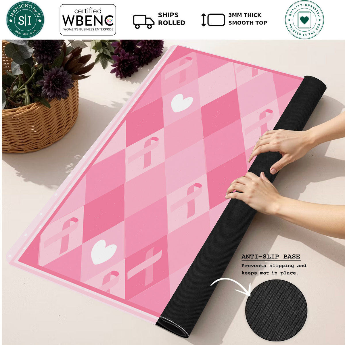 Mahjong by SI™ Pretty Strong Mahjong Mat