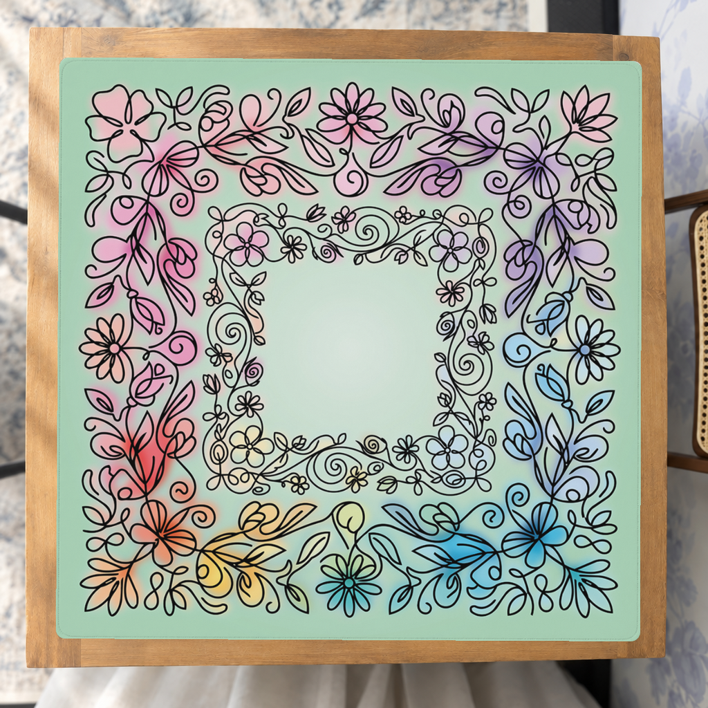 Mahjong by SI™ Garden Gossip Mahjong Mat