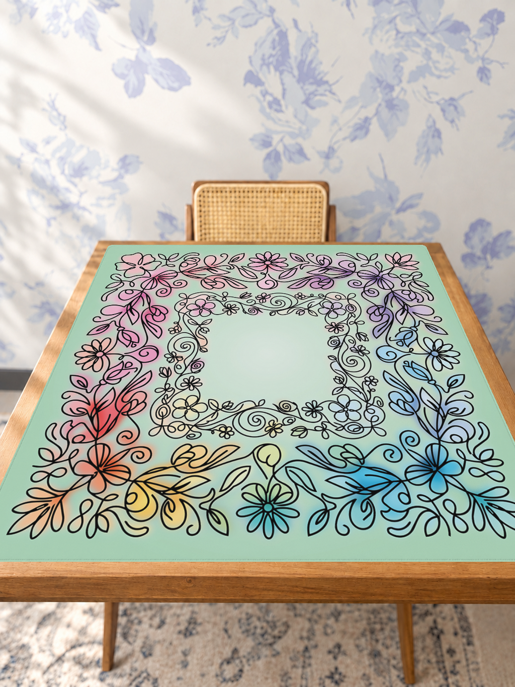 Mahjong by SI™ Garden Gossip Mahjong Mat