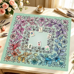 Mahjong by SI™ Garden Gossip Mahjong Mat
