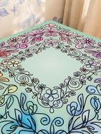 Mahjong by SI™ Garden Gossip Mahjong Mat