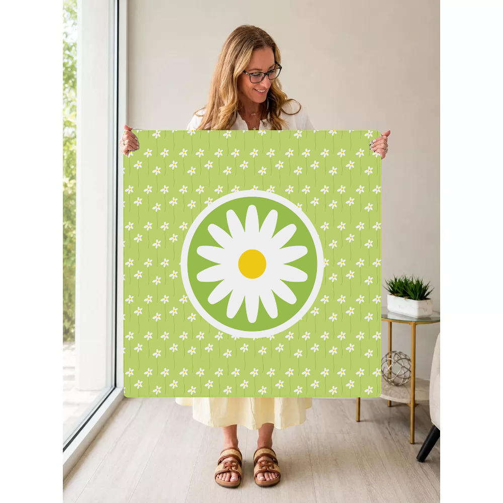Mahjong by SI™ Pushing Up Daisies Mahjong Mat