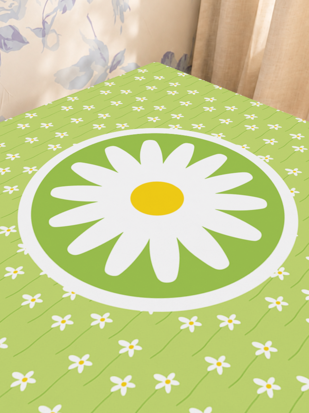 Mahjong by SI™ Pushing Up Daisies Mahjong Mat