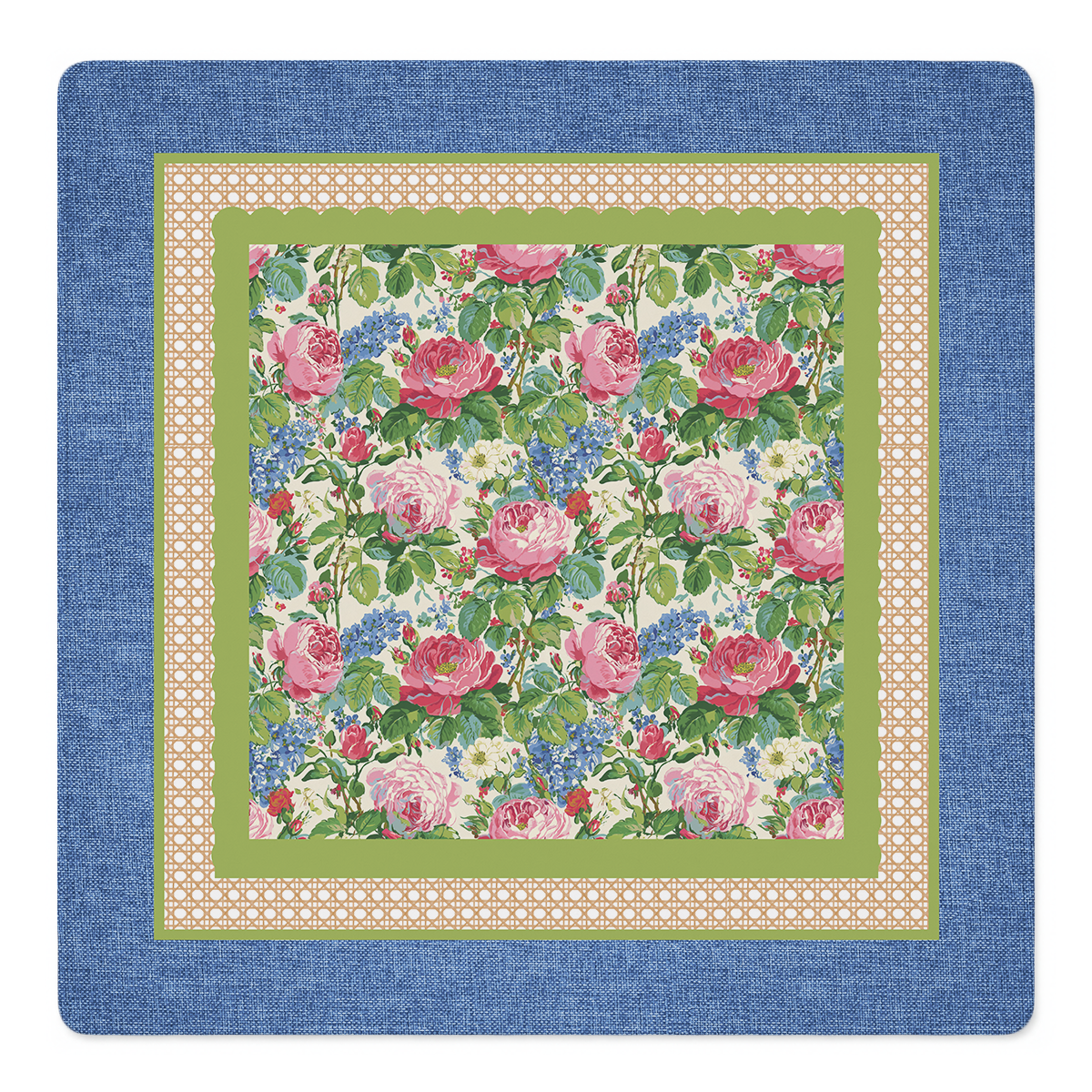 Secret Garden Soiree Mahjong Mat | Mahjong by SI
