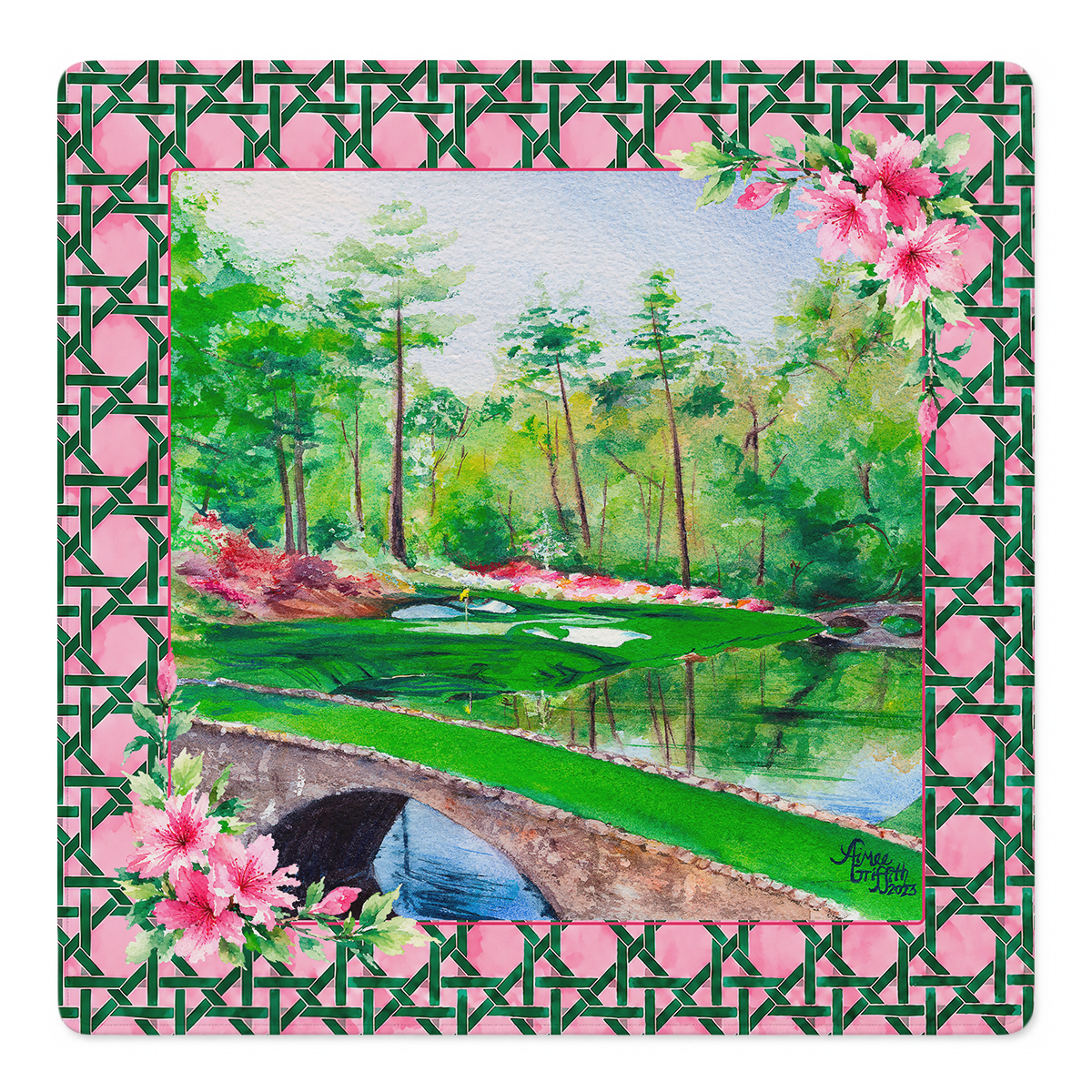 Fore Get Me Not Mahjong Mat | Mahjong by SI
