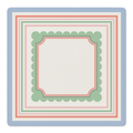 Scalloped Serenade Mahjong Mat | Mahjong by SI