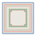 Scalloped Serenade Mahjong Mat | Mahjong by SI