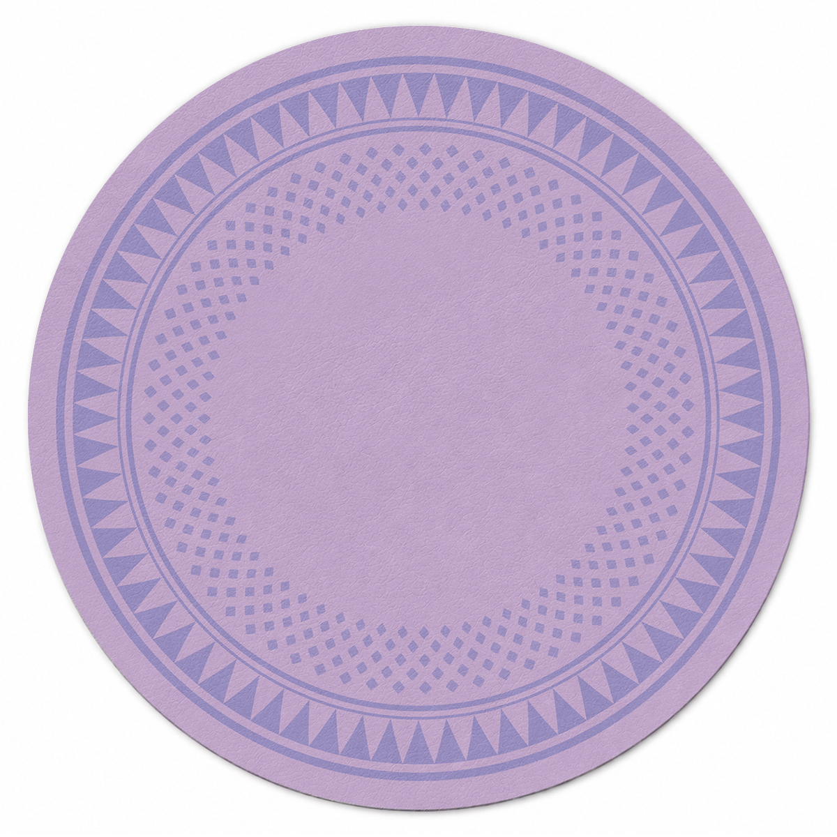 Violet Sunburst Mosaic Mahjong Mat | Mahjong by SI