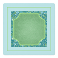 Azure Garden Frame Mahjong Mat | Mahjong by SI
