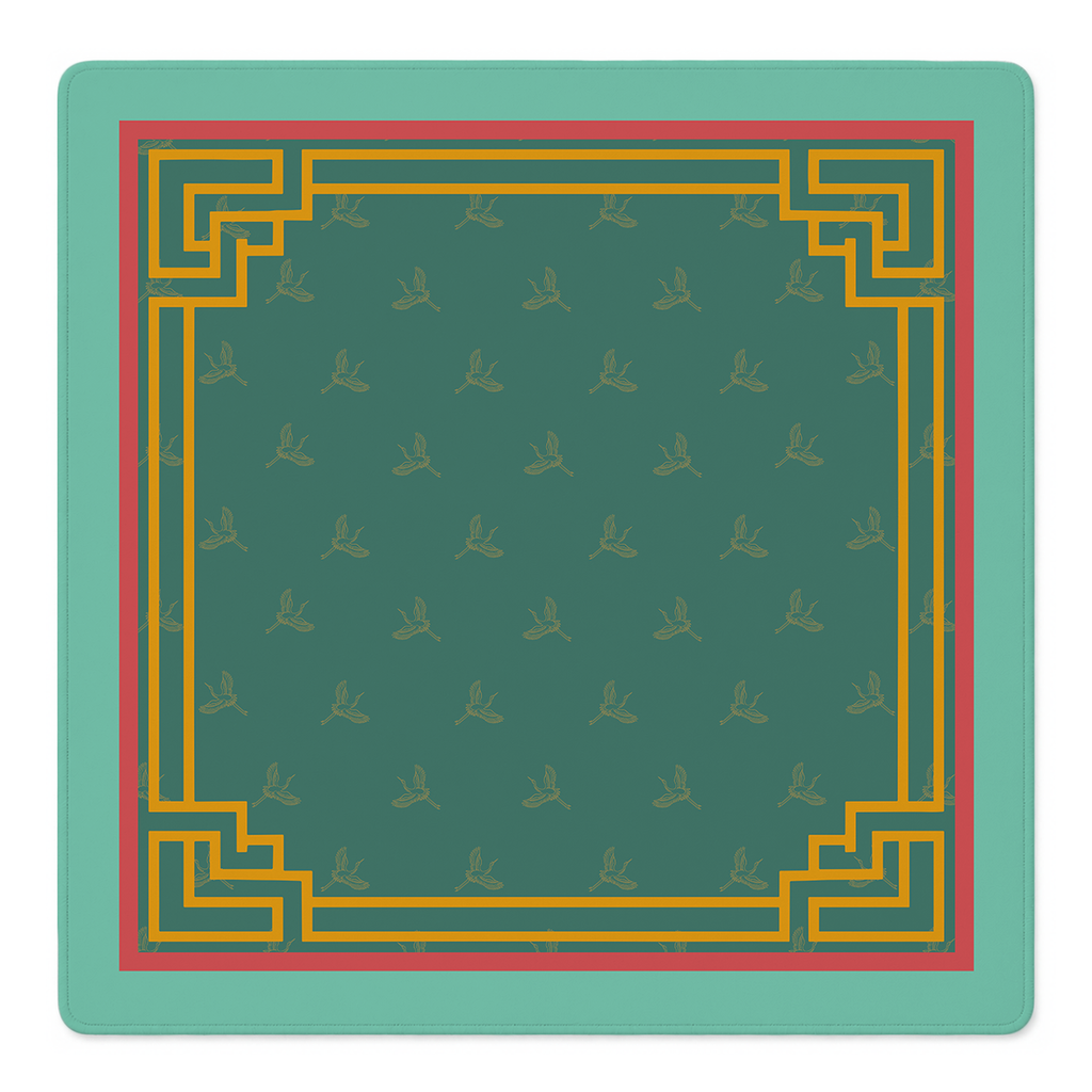 Crane and Able Mahjong Mat | Mahjong by SI